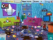 Play Save Me Sam Online – Free time management and room cleaning arcade game on PlayArcadeHub