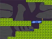 Agrovania game screenshot, minimalist free online platformer game focused on jumping and precision