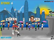 Play Umbrella Revolution Online – Free defense game using an umbrella to block incoming objects and projectiles