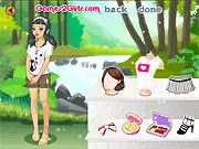 Play Forest Picnic Dress-Up Online – Free makeup and fashion game for styling two girls for a forest picnic