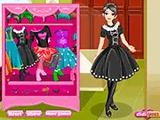 Dress My Doll free online fashion game, picture of a cute doll dressed in stylish clothes and accessories