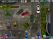 Play Tropical Police Parking online game free, drive police cars, park in the tropics, test driving skills