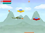 Free online game Sky Flare: A World of Flares, classic arcade shooter game, defending earth from alien invasion, blast aliens with flares