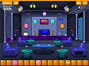 Escape From Dark Livingroom Game Screen, Finding Clues in a Dark Room, Free Online Puzzle Escape Game