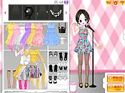 Venus Dress Up Game free online screenshot - Fashion girl with variety of costumes and cute dresses