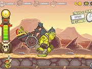 Go Go Goblin 2 free online launch game catapult upgrades Halloween theme