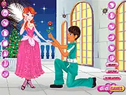 Play Prince Propose free dress up game online on PlayArcadeHub, featuring a prince and princess styling for a royal engagement.