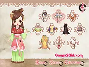 Play Chinese Doll Dress Up free online, featuring traditional Chinese clothing, Hanfu, and ancient palace makeup.