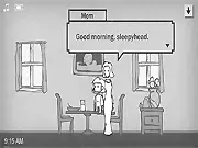 Play Moonkid free online, unique black and white exploration and adventure game on PlayArcadeHub