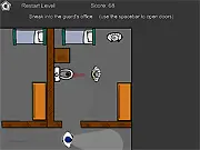 Play Jail Break 2 online free stealth game, escape the prison, avoid guards, complete jailbreak mission