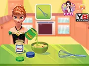 Anna's Chicken Salad Cooking Game free online recipe game for healthy eating