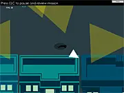 The Black Cat free online chase game screenshot, a black cat escaping pursuers using shadow power, PlayArcadeHub