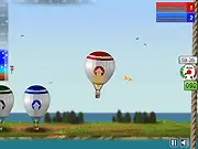Hot Air Balloons Parking free online game altitude control piloting simulator