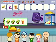 Movie Munchies free online time management game serving popcorn sodas and tickets