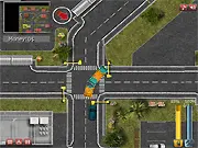 Bus Driver Weekdays simulator game screenshot, bus picking up passengers and managing fuel on a city route online