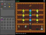 Play DungeonUp free online roguelike dungeon crawler game with map puzzles and monster fighting