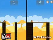Stick Pou Adventure free online precision timing game play arcade hub