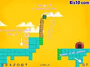 Play Mr. Splibox free online puzzle platformer game, a funny box character splitting himself