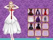 Vampire Style game image showing a gothic vampire couple dressed in dramatic fashion, play free online dress up game