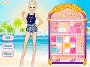 Play Ice Princess As Malibu Doll free online dress up game, style the princess in Malibu beach fashion on PlayArcadeHub