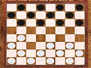 Checkers 3D game screen, free online Draughts board game, play Checkers against AI or friend