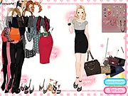 Party Queen Dress Up online game free fashion stylist model suit