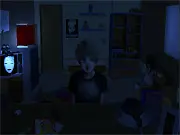 Thumbnail for Geist free online horror game, showing a dark, unsettling room with subtle clues and a sense of impending danger
