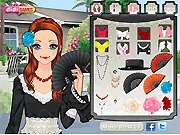 Spanish Girl Make Up free online game, play makeover game, Spanish style fashion and beauty, Flamenco makeup