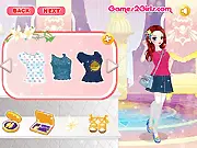 Little Friend 1 free online dress up and make-up game for tea party