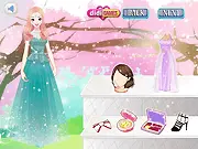 The Moon Angel 2 game screenshot, play free online supermodel dress up, style Kate and Taylor in dreamy dresses