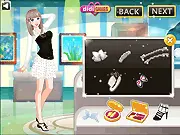 Simple Colors 2 dress up game, Emma and Fiona shopping, free online fashion game, combine simple clothes