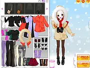 Fur Hat Look free dress up game winter fashion accessories online
