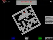 GravityQuest puzzle game, free online brain trainer, destroy white blocks to release balls, physics logic game