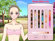 Mila wearing a cute outfit for a sunny picnic in the free Sweet Style dress up game, playing online.