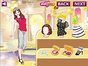 Queen's Here free dress-up game online. Styling Queen Rose and her friends for a world vacation.