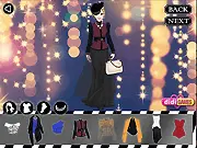 Fashion models on a modern stage wearing the latest trendy outfits in the free online dress up game Modern Stage 1.