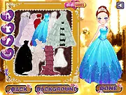 Nights Dress Style free online fashion game. Character choosing an elegant party dress and accessories.