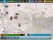 RobotPet free online game. Upgrading a tank while it automatically battles enemy tanks in a futuristic arena.