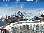 Play Storm ATV Racing online free snow challenge game with a quad bike and winter track