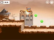 The second installment of the classic arcade brick-breaker game, Crest Breakout 2, featuring a paddle and ball smashing bricks in a free online game