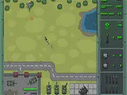 Play Missile Defence free online shooter game defending a base from aircraft