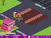 Fuel Frenzy free online game screenshot, time management game, gas station simulator