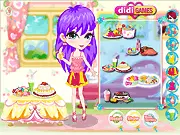 Play Cutie's Snack Time free online dress-up and fashion game