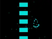 Hyper Wall game screenshot, free online avoidance and skill game where the player avoids closing walls