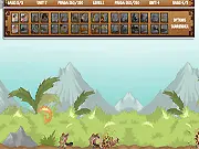 Age of Defense Mini free online strategy game screenshot, troop deployment and base defense