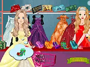 Xmas Fashion Store free online game, time management Christmas shop, serve customers holiday retail game