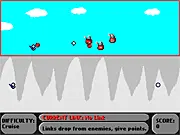 Play LIN?KS free online shooter game, controlling dual spaceships and linking two combat worlds on PlayArcadeHub.