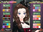 Vampire Diaries dress up online game featuring Elena in an elegant gown ready for a ball. Play free fashion game for fans of Damon and Stefan.