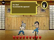 Kung-Fu Junior free online fighting game, memory sequence puzzle game, martial arts memory challenge
