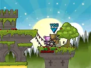 Play Bear Barians free online action platformer game, bear barbarians fighting war for territory, free online game on PlayArcadeHub